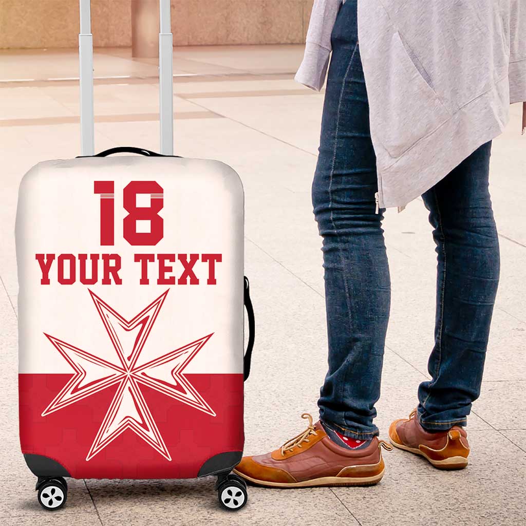 Custom Malta Football Luggage Cover Tim nazzjonali tal-futbol ta Malta