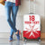 Custom Malta Football Luggage Cover Tim nazzjonali tal-futbol ta Malta