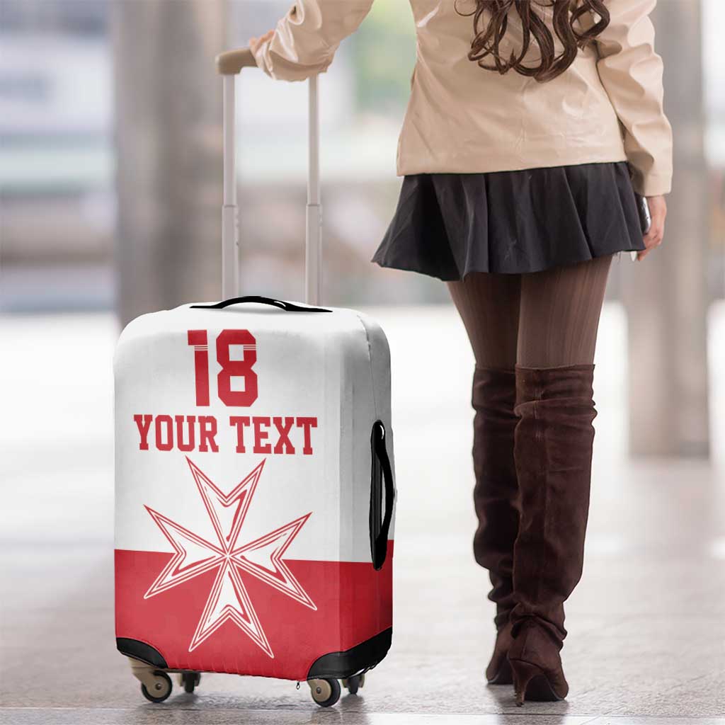 Custom Malta Football Luggage Cover Tim nazzjonali tal-futbol ta Malta