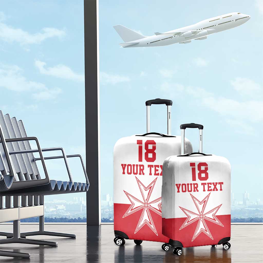 Custom Malta Football Luggage Cover Tim nazzjonali tal-futbol ta Malta