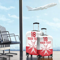 Custom Malta Football Luggage Cover Tim nazzjonali tal-futbol ta Malta
