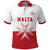 Custom Malta Football Polo Shirt Tim nazzjonali tal-futbol ta Malta