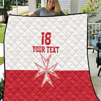 Custom Malta Football Quilt Tim nazzjonali tal-futbol ta Malta