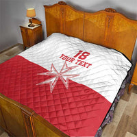 Custom Malta Football Quilt Tim nazzjonali tal-futbol ta Malta