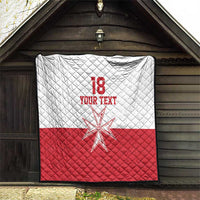Custom Malta Football Quilt Tim nazzjonali tal-futbol ta Malta