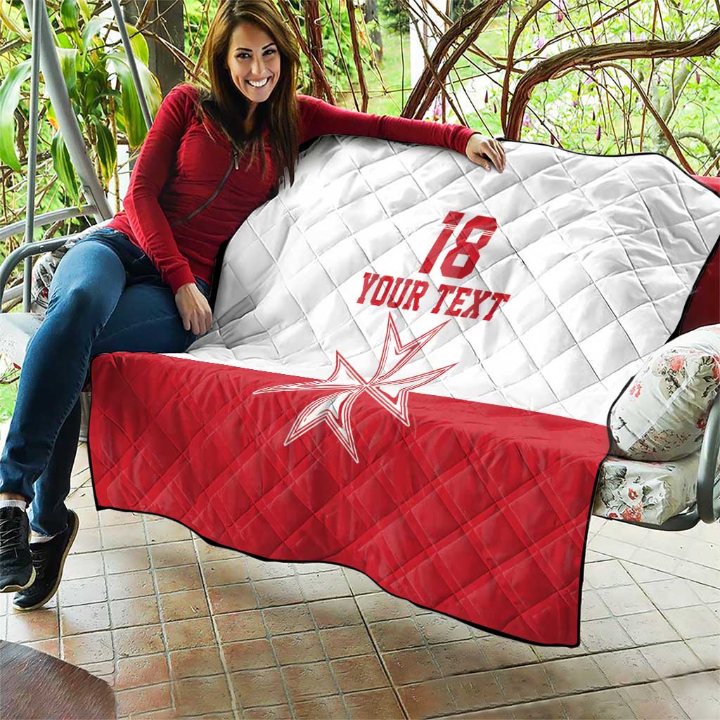 Custom Malta Football Quilt Tim nazzjonali tal-futbol ta Malta