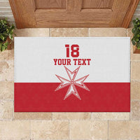 Custom Malta Football Rubber Doormat Tim nazzjonali tal-futbol ta Malta