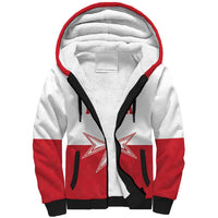 Custom Malta Football Sherpa Hoodie Tim nazzjonali tal-futbol ta Malta