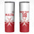 Custom Malta Football Skinny Tumbler Tim nazzjonali tal-futbol ta Malta