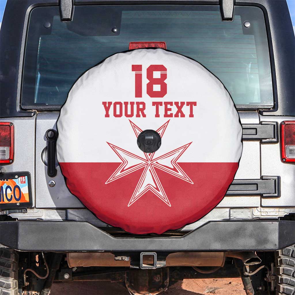 Custom Malta Football Spare Tire Cover Tim nazzjonali tal-futbol ta Malta