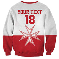 Custom Malta Football Sweatshirt Tim nazzjonali tal-futbol ta Malta