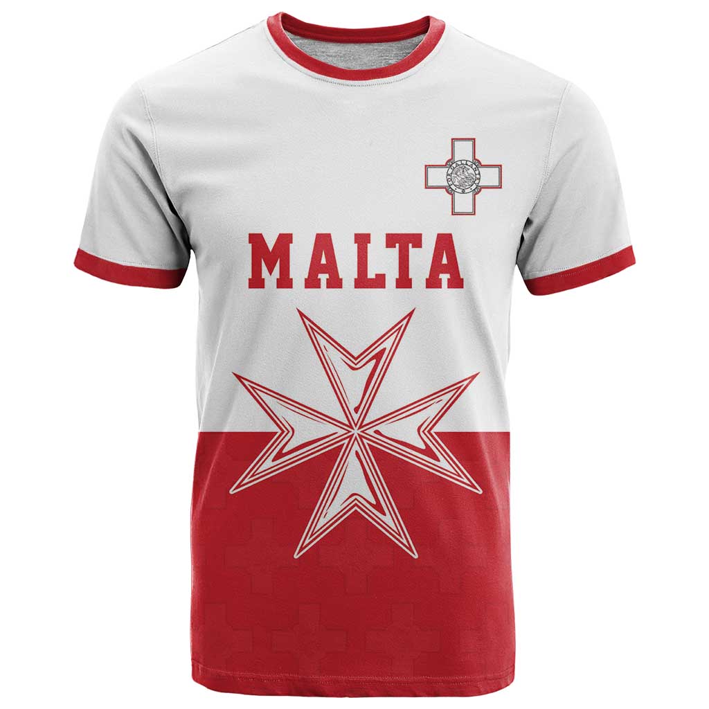 Custom Malta Football T Shirt Tim nazzjonali tal-futbol ta Malta