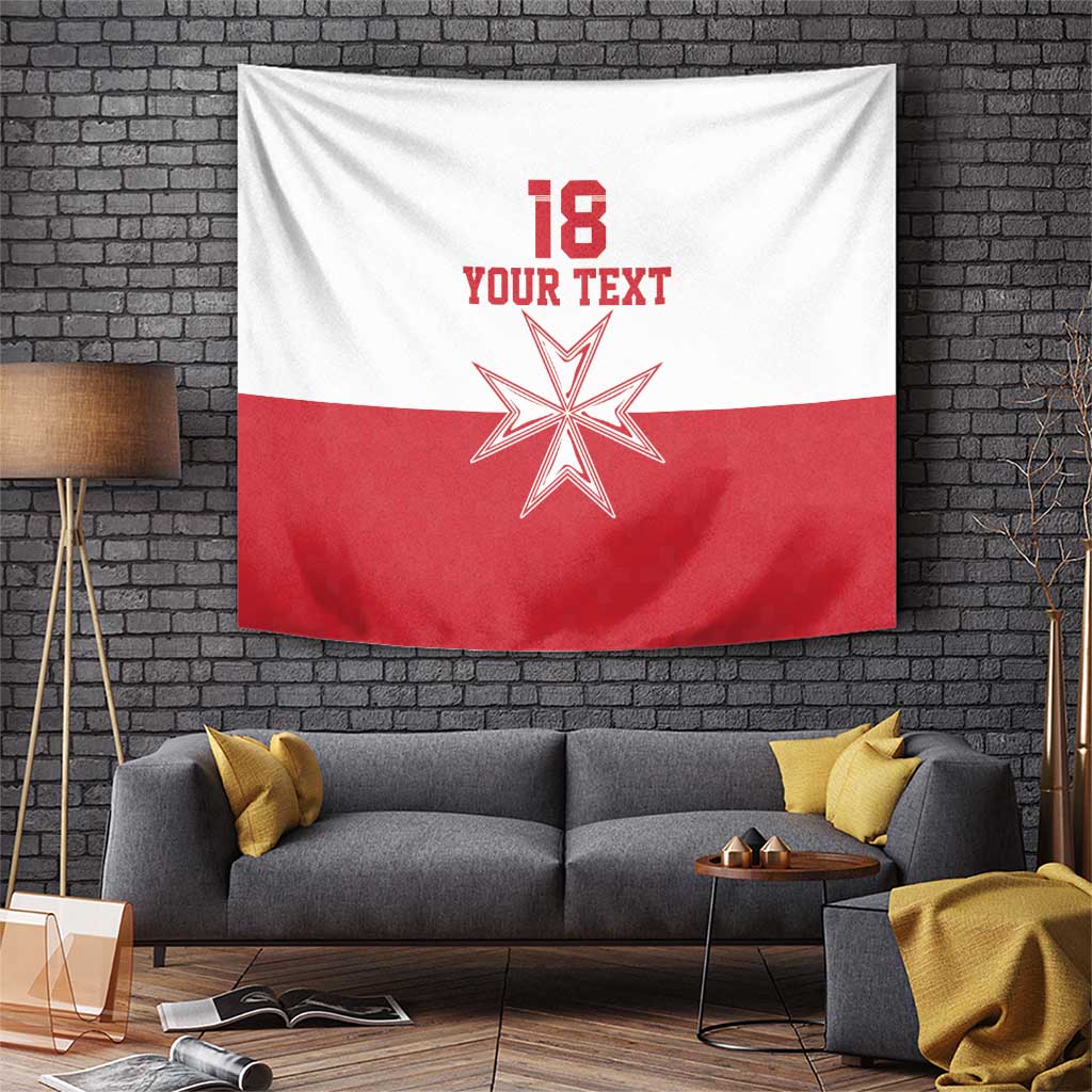 Custom Malta Football Tapestry Tim nazzjonali tal-futbol ta Malta