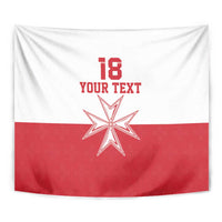 Custom Malta Football Tapestry Tim nazzjonali tal-futbol ta Malta