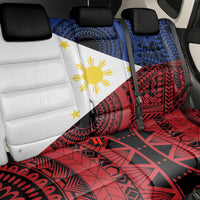 Philippines National Flag Day Back Car Seat Cover Filipino Tribal Pattern