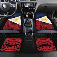 Philippines National Flag Day Car Mats Filipino Tribal Pattern