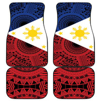 Philippines National Flag Day Car Mats Filipino Tribal Pattern