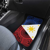 Philippines National Flag Day Car Mats Filipino Tribal Pattern