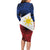 Philippines National Flag Day Family Matching Long Sleeve Bodycon Dress and Hawaiian Shirt Filipino Tribal Pattern