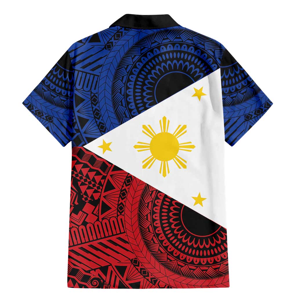 Philippines National Flag Day Family Matching Mermaid Dress and Hawaiian Shirt Filipino Tribal Pattern