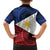 Philippines National Flag Day Family Matching Off The Shoulder Long Sleeve Dress and Hawaiian Shirt Filipino Tribal Pattern