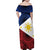 Philippines National Flag Day Family Matching Off Shoulder Maxi Dress and Hawaiian Shirt Filipino Tribal Pattern