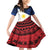 Philippines National Flag Day Family Matching Off Shoulder Short Dress and Hawaiian Shirt Filipino Tribal Pattern