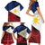 Philippines National Flag Day Family Matching Short Sleeve Bodycon Dress and Hawaiian Shirt Filipino Tribal Pattern