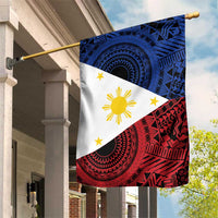 Philippines National Flag Day Garden Flag Filipino Tribal Pattern