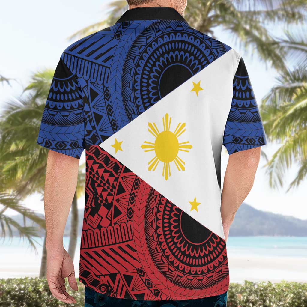 Philippines National Flag Day Hawaiian Shirt Filipino Tribal Pattern