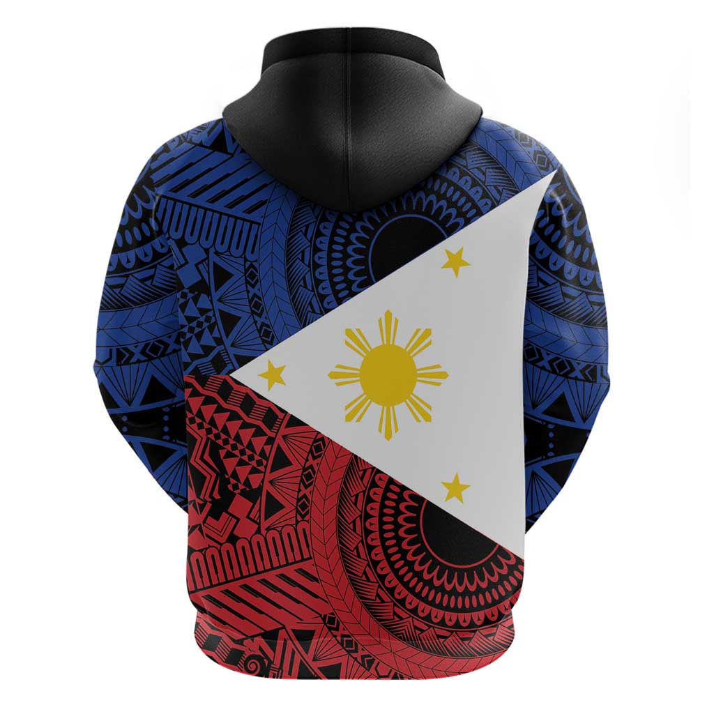Philippines National Flag Day Hoodie Filipino Tribal Pattern