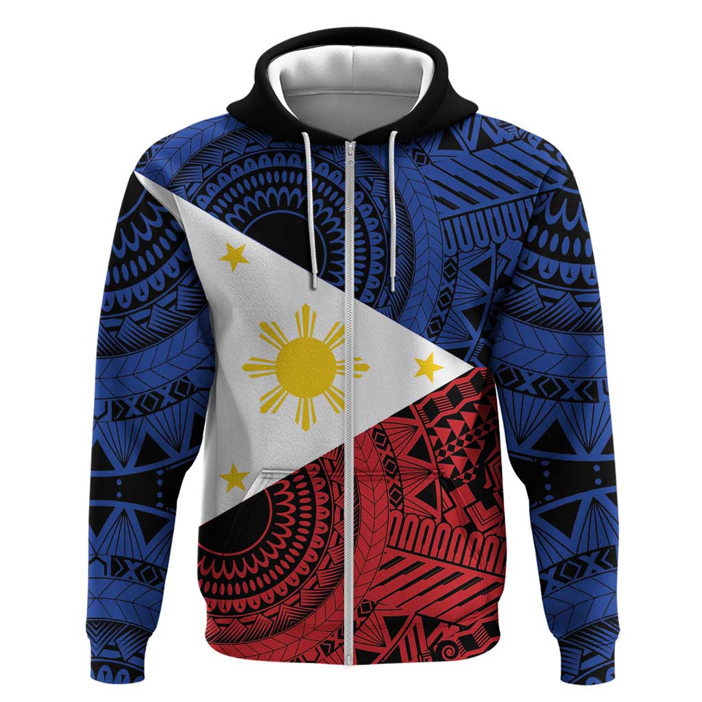 Philippines National Flag Day Hoodie Filipino Tribal Pattern