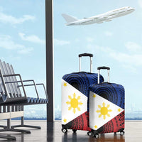 Philippines National Flag Day Luggage Cover Filipino Tribal Pattern
