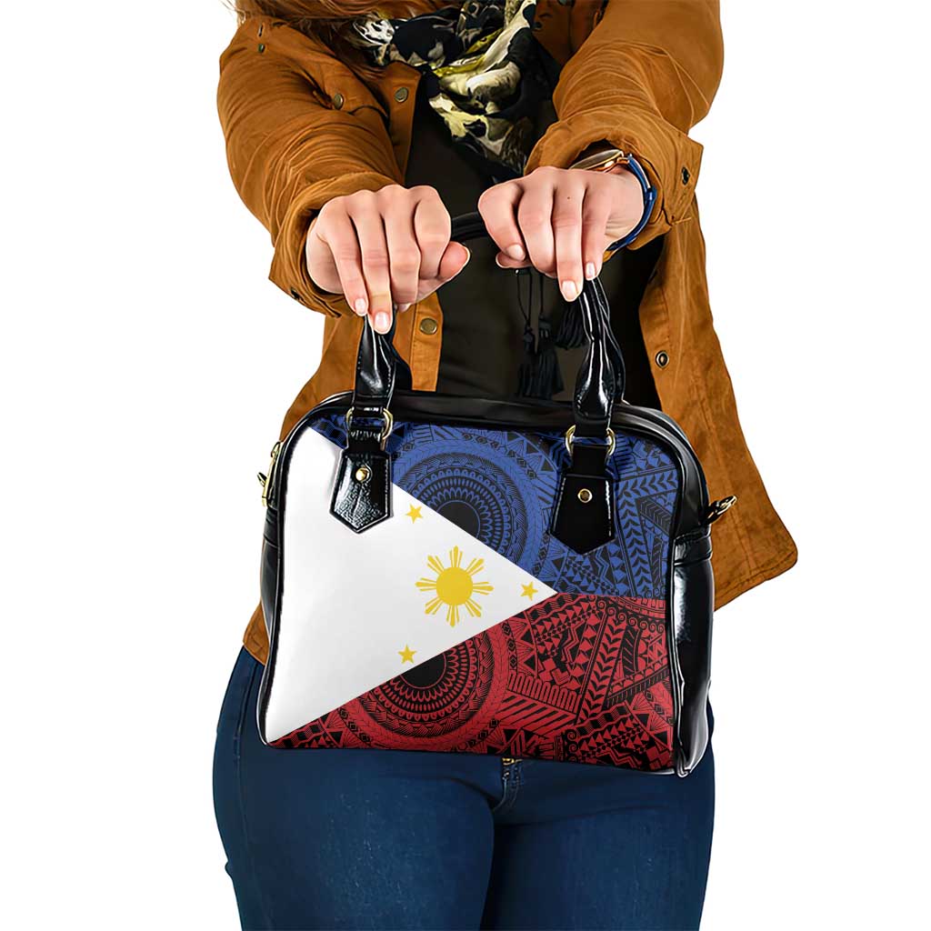 Philippines National Flag Day Shoulder Handbag Filipino Tribal Pattern