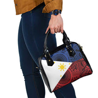 Philippines National Flag Day Shoulder Handbag Filipino Tribal Pattern