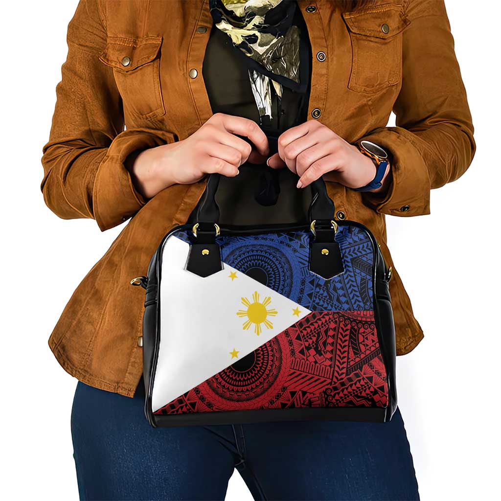 Philippines National Flag Day Shoulder Handbag Filipino Tribal Pattern