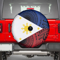 Philippines National Flag Day Spare Tire Cover Filipino Tribal Pattern