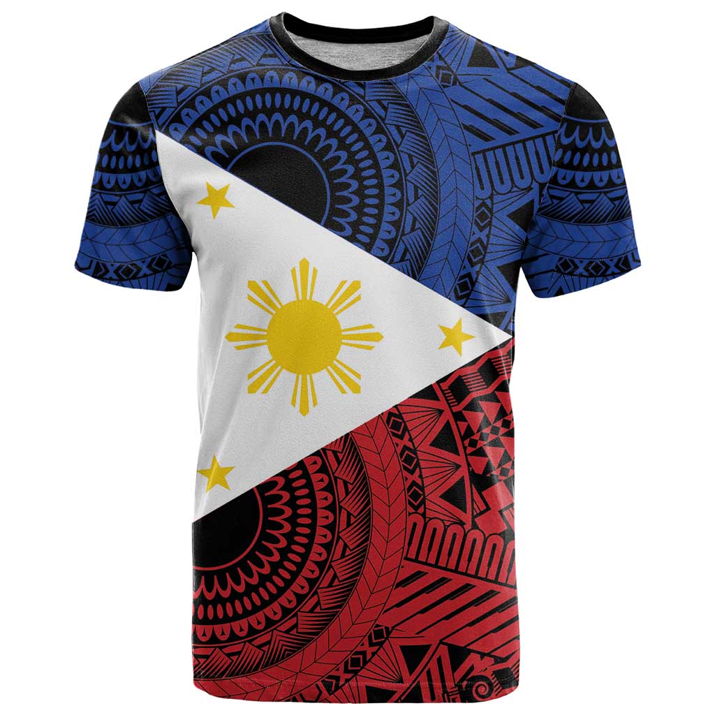 Philippines National Flag Day T Shirt Filipino Tribal Pattern
