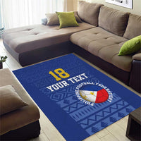 Custom Philippines Football Area Rug Pambansang koponan ng futbol ng Pilipinas