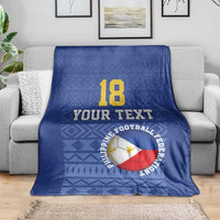 Custom Philippines Football Blanket Pambansang koponan ng futbol ng Pilipinas