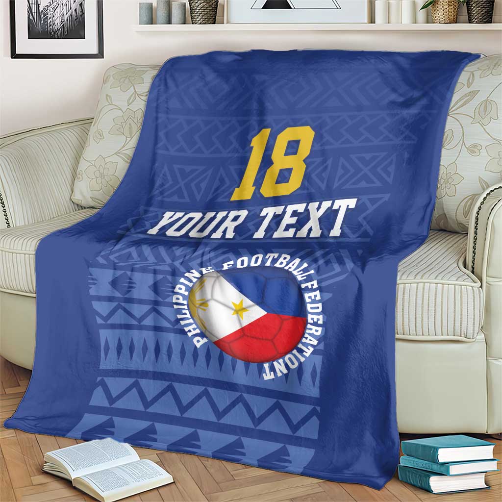 Custom Philippines Football Blanket Pambansang koponan ng futbol ng Pilipinas