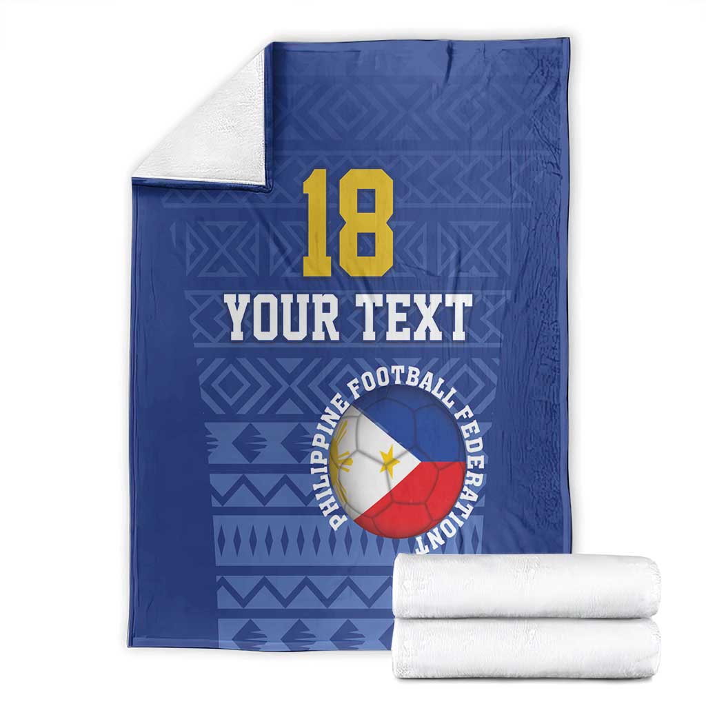 Custom Philippines Football Blanket Pambansang koponan ng futbol ng Pilipinas