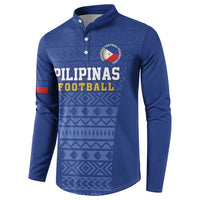Custom Philippines Football Button Sweatshirt Pambansang koponan ng futbol ng Pilipinas