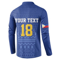 Custom Philippines Football Button Sweatshirt Pambansang koponan ng futbol ng Pilipinas