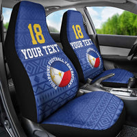 Custom Philippines Football Car Seat Cover Pambansang koponan ng futbol ng Pilipinas