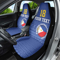 Custom Philippines Football Car Seat Cover Pambansang koponan ng futbol ng Pilipinas