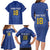 Custom Philippines Football Family Matching Long Sleeve Bodycon Dress and Hawaiian Shirt Pambansang koponan ng futbol ng Pilipinas