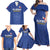 Custom Philippines Football Family Matching Off Shoulder Maxi Dress and Hawaiian Shirt Pambansang koponan ng futbol ng Pilipinas