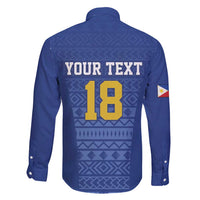 Custom Philippines Football Family Matching Off Shoulder Short Dress and Hawaiian Shirt Pambansang koponan ng futbol ng Pilipinas