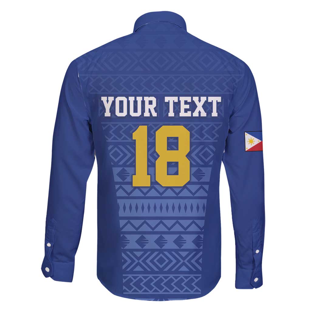 Custom Philippines Football Family Matching Puletasi and Hawaiian Shirt Pambansang koponan ng futbol ng Pilipinas